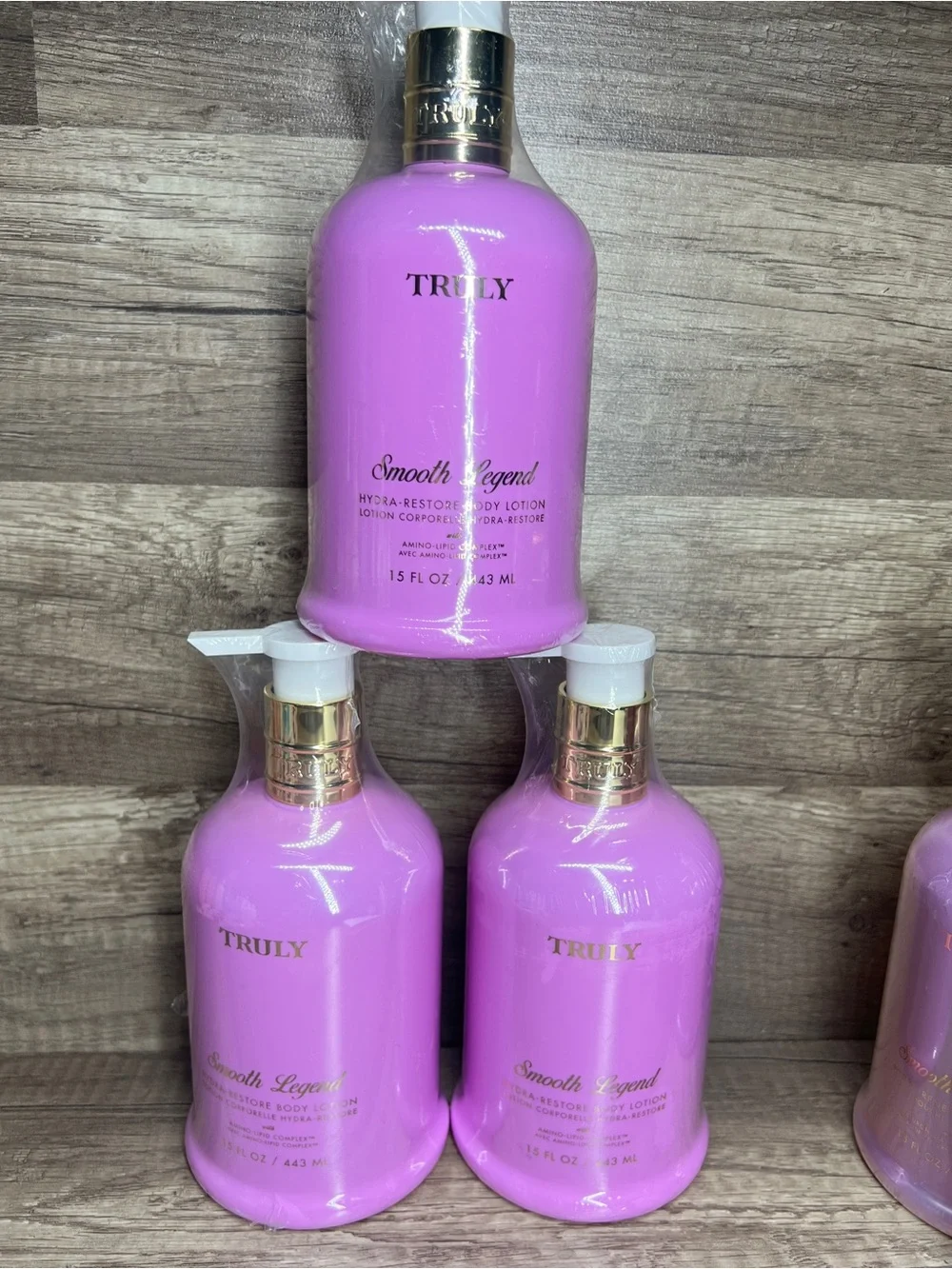 Truly Beauty Hydra-Restore Body Lotion Smooth Legend , Body Wash, Body Serum Set